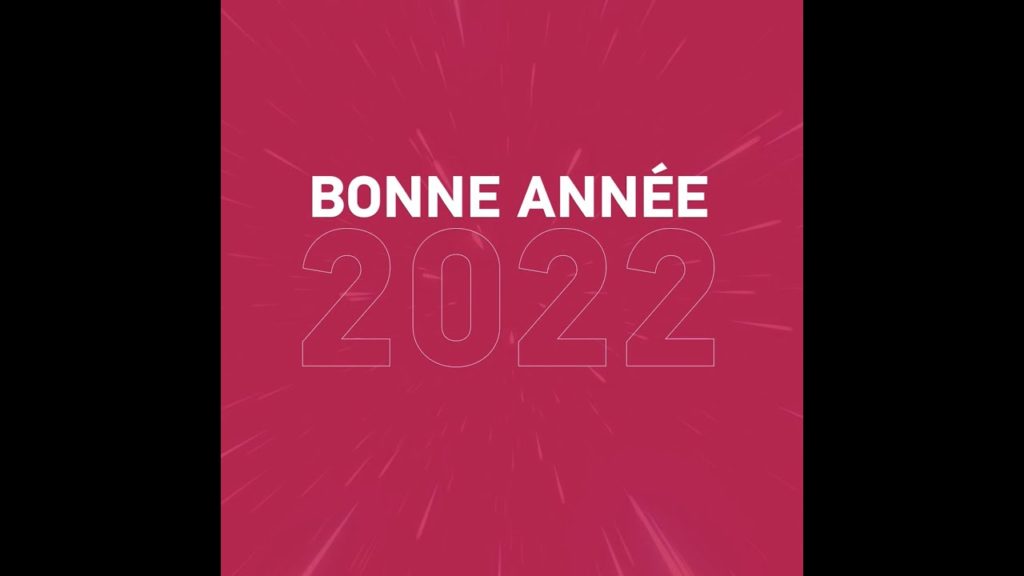 bonne annee 2022 vidéo