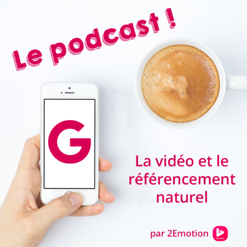 Représentation du téléphone pour expliquer l'importance des vidéos dans le référencement Google