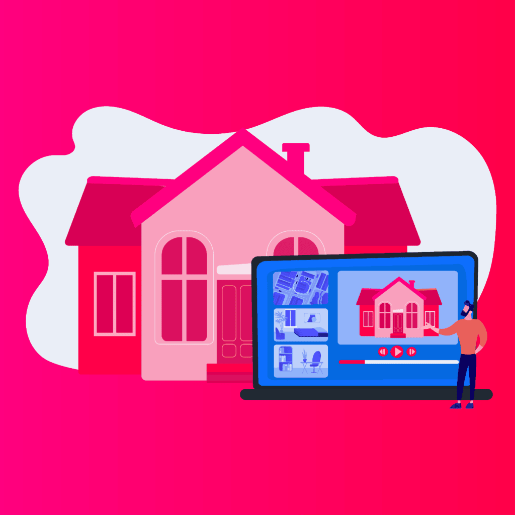 Image qui montre une création vidéo immobilière