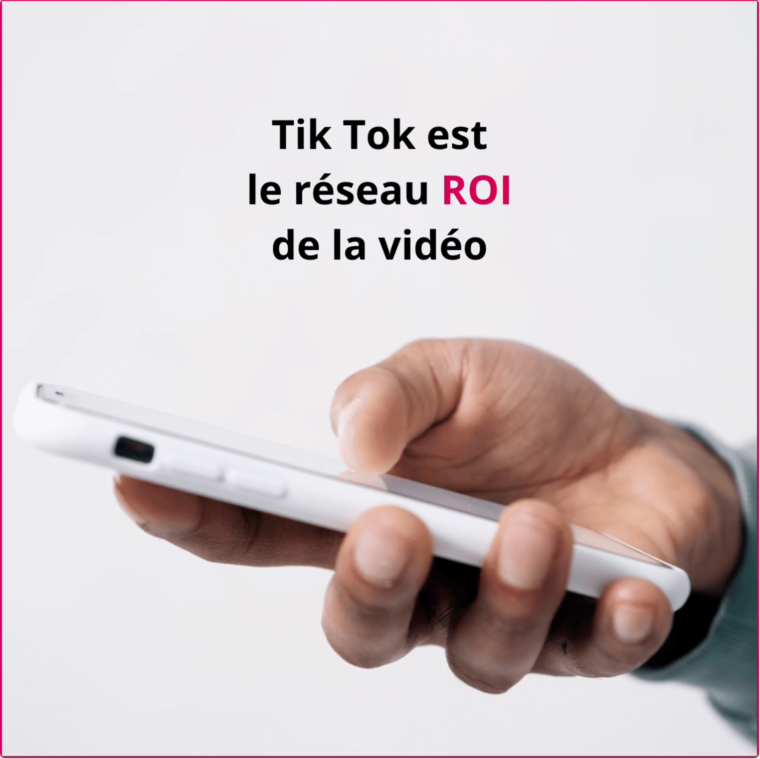 TikTok est le réseau ROI n°1 de la vidéo