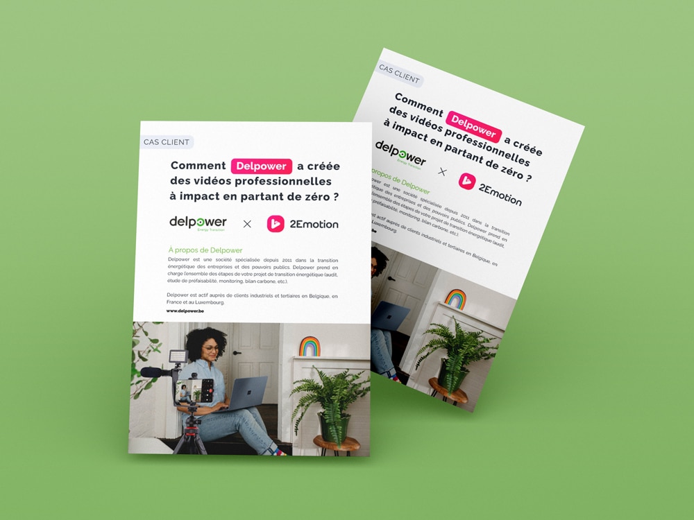 Delpower et 2Emotion Cas client