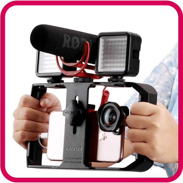 Materiel pour filmer avec smartphone