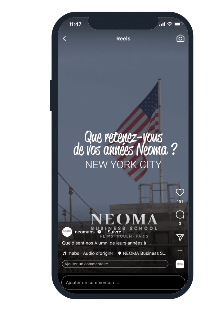 Vidéo réseaux sociaux