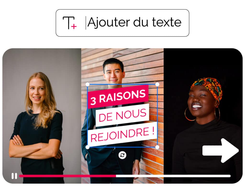 ajouter texte à une vidéo