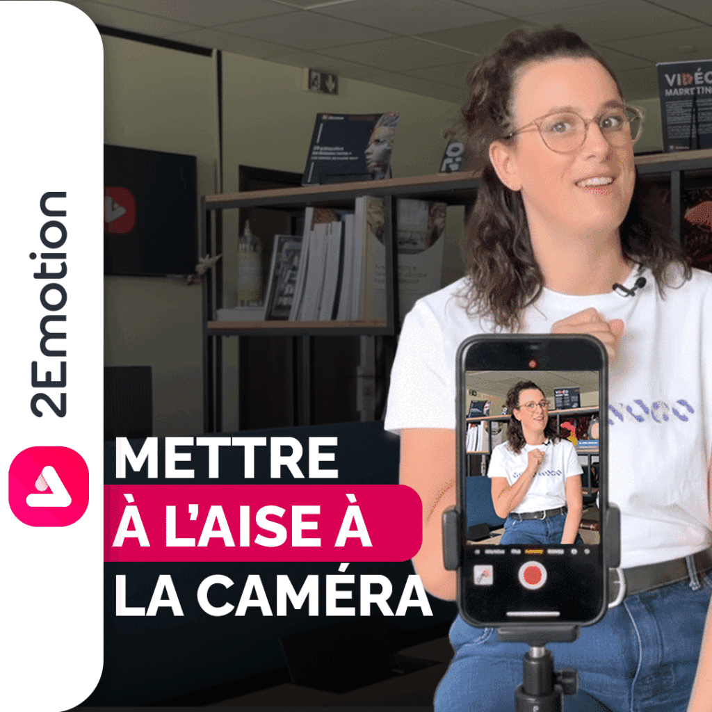 Mettre à l'aise face caméra