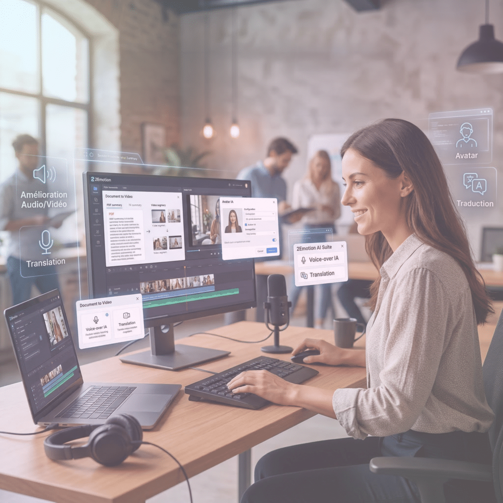 Montage vidéo IA