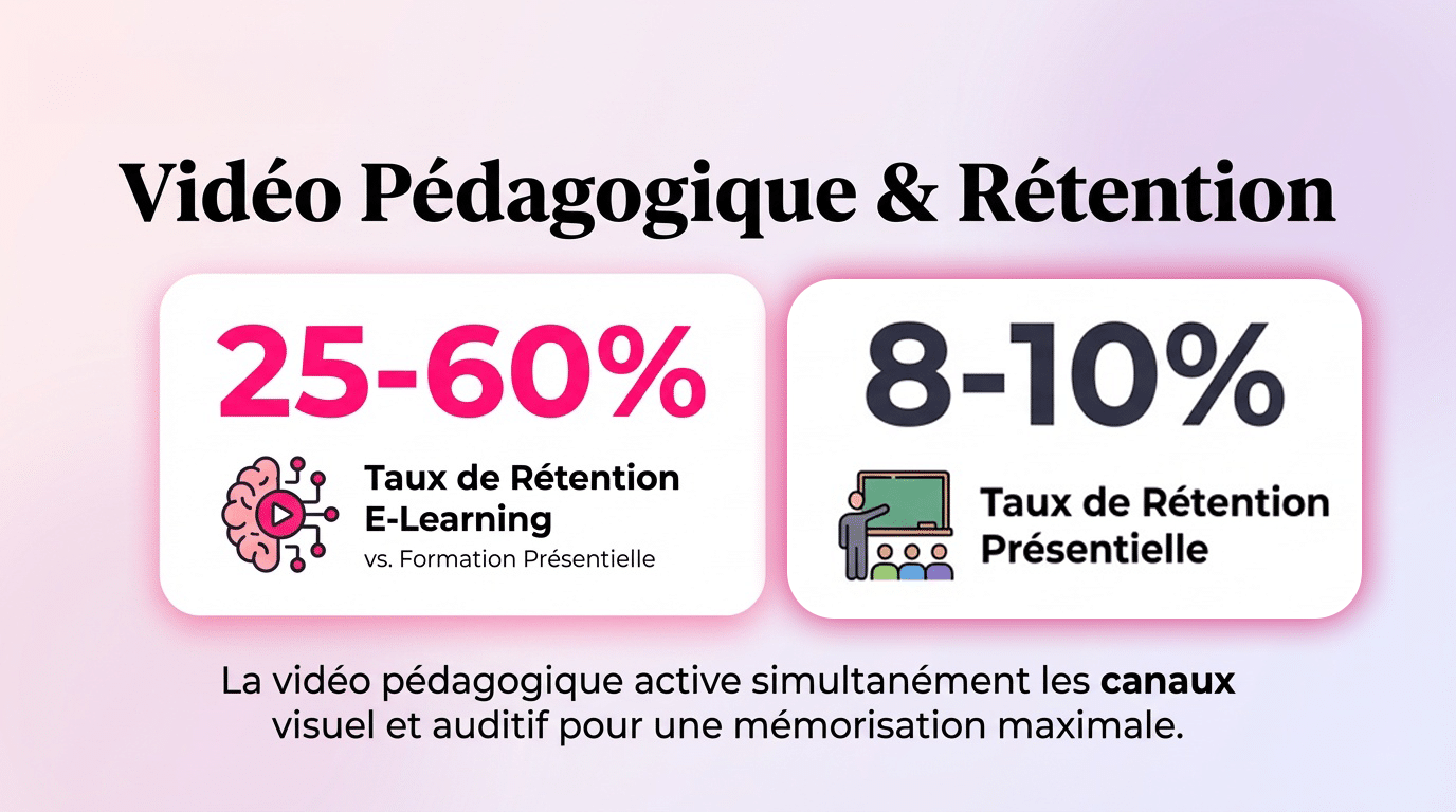 Taux de rétention vidéo