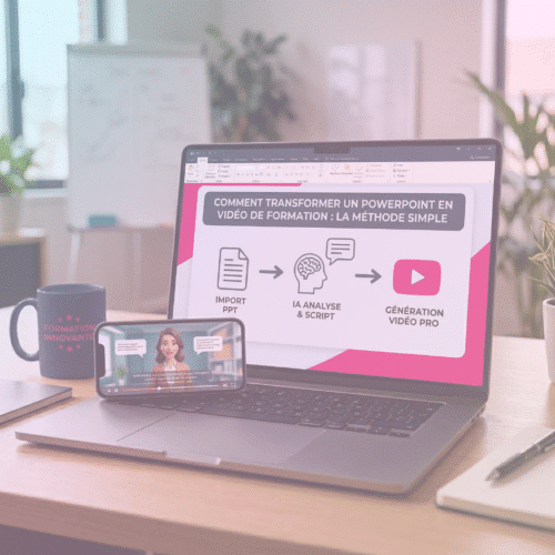 Transformer un powerpoint en video