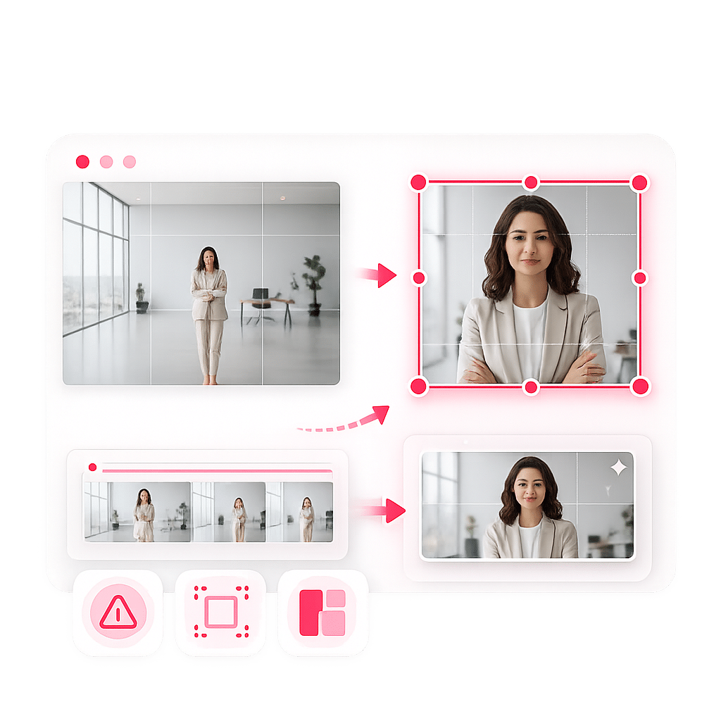 Recadrer un visuel pour concentrer l'attention sur le sujet principal