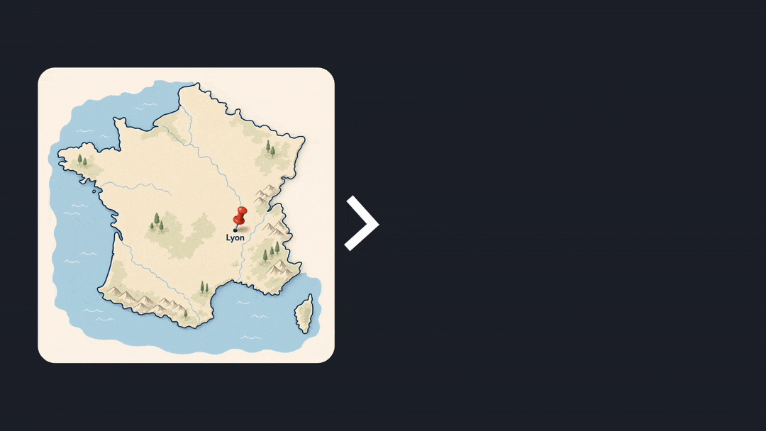 Animer une carte