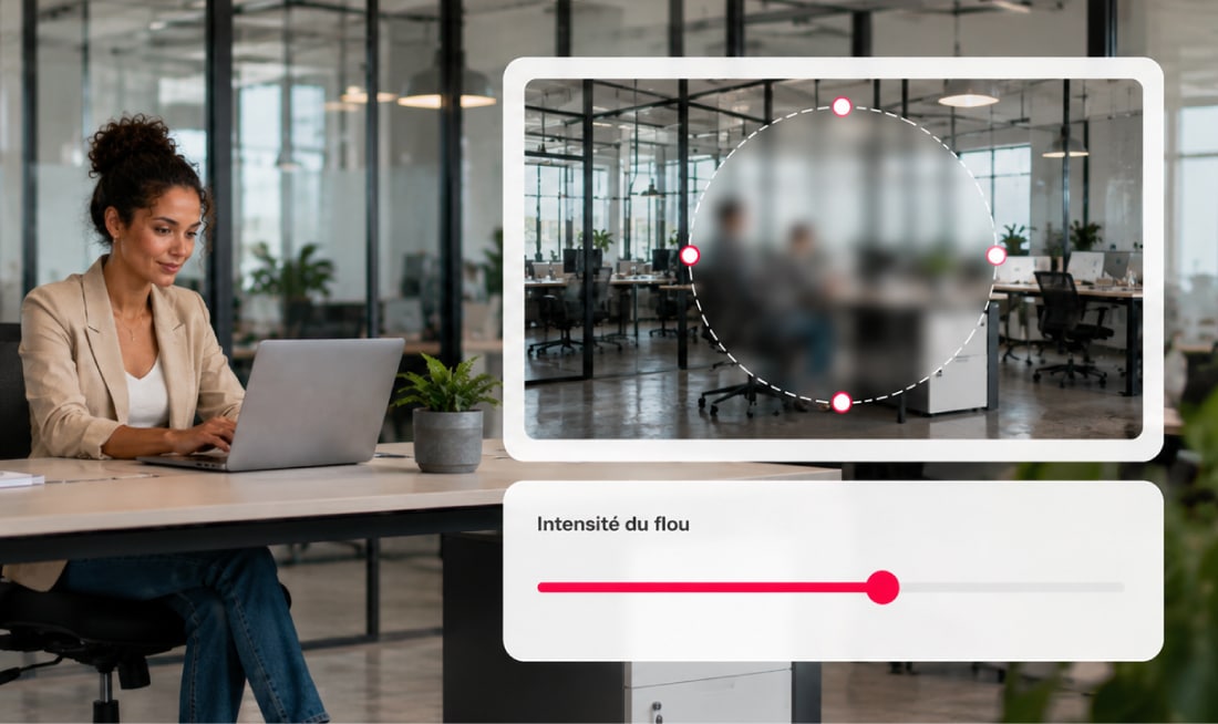 Ajouter un effet de flou créatif sur une vidéo avec 2Emotion