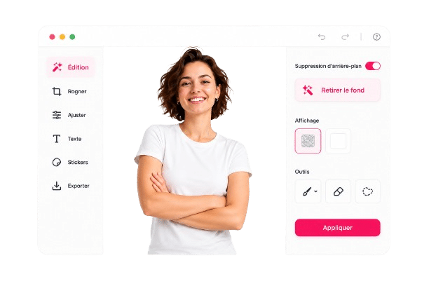 Suppression du fond d'une image pour un rendu professionnel