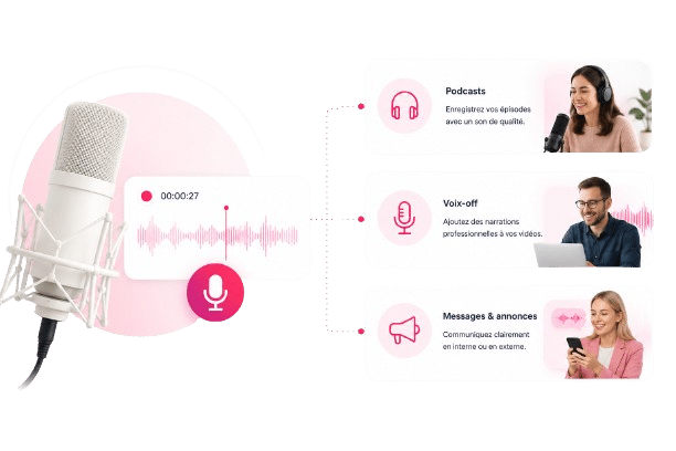 Enregistrer une narration directement dans le Studio Vidéo